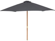 Parasol ogrodowy Poly 3 m antracytowy PATIO