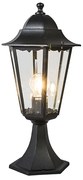 Zewnetrzna Klasyczna podstawa do latarni zewnętrznej czarna 48 cm IP44 - Nowy Orlean klasyczny/Antyczny Oswietlenie zewnetrzne