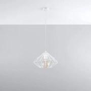 Lampa wisząca UMBERTO biała SOLLUX  LIGHTING