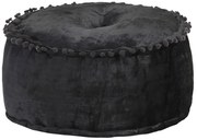 Pufa ciemnoszara tapicerowane siedzisko S8-A98