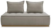 Szarobrązowa sofa z materiału bouclé 175 cm Elisa – Bobochic Paris