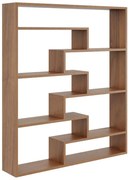 Regał Skandynawski W Kolorze Orzech D7-T02