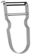 Obieraczka ze stali nierdzewnej Metaltex, dł. 11 cm