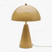 Żelazna Lampa Stołowa Jaliya Musztarda - Sklum
