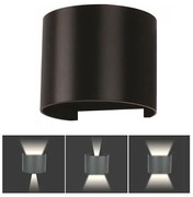 LED Kinkiet zewnętrzny LED/6W/230V 3000K IP65 czarny