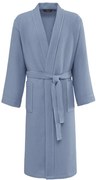Unisex szlafrok waflowy PIQUE Niebieski S