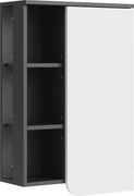 Szafka łazienkowa antracyt/biały 50x20x75 karen