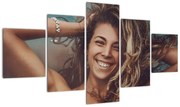 Obraz - Portret młodej kobiety (125x70 cm)