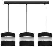 Żyrandol na lince HELEN 3xE27/15W/230V czarny