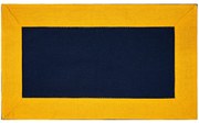 Podkładka Heda ciemnoniebieski / żółty, 30 x 50 cm