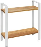 Wenko Półka kuchenna z drewna akacjowego Louisa, 2półki, 32 × 11 × 33 cm