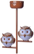 Lampa sufitowa dziecięca w kształcie sowy - 5X N46 C5-A62