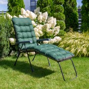Leżak ogrodowy z podnóżkiem Setenil Black Edition H024-32PB PATIO