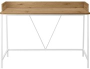 Biurko z blatem w dekorze dębu 50x120 cm Savona – Støraa