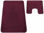 Eleganckie fioletowe dywaniki łazienkowe Z8-G73