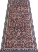 Dywan klasyczny orientalny Asmar bordowy 80 cm x 200 cm