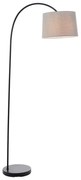 Endon 78163 - Lampa stojąca CARLSON 1xE27/60W/230V szara/czarna