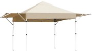 Pawilon z cieniowaniem, z tylną ścianką do połowy, beżowy