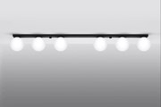 Listwa oświetleniowa YOLI 6 czarna SOLLUX  LIGHTING