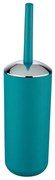 WENKO 21225100 - Szczotka WC BRASIL 10x37 cm turkusowa / chrom błyszczący