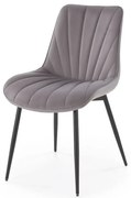 Krzesło tapicerowane K589 szare HALMAR