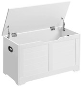 Skrzynia biała, kufer, siedzisko, schowek