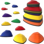 AIYAPLAY Zestaw 11 Trittsteiny, antypoślizgowy design, do wnętrz i na zewnątrz, łatwe do układania, wielokolorowe