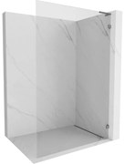 Mexen Lunar L ścianka prysznicowa Walk-in prawa 50 x 200 cm, transparent 8 mm, gun metal - 830L-050-000-95-00-P