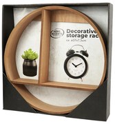 Dekoracyjna półka ścienna ACCENTS 37 cm - różne kolory Kolor: Jasnobrązowy