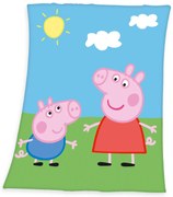 Herding Koc dziecięcy Świnka Peppa, 130 x 160 cm