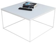 Biały druciany stolik kawowy G0-G49