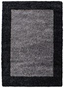 Dywan shaggy Life szaro-antracytowy 60 cm x 110 cm