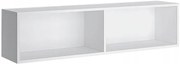 Biała Minimalistyczna Półka Ścienna G8-H06