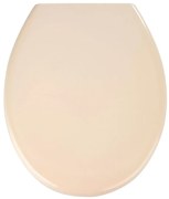 Jasnoróżowa deska sedesowa wolnoopadająca Wenko Premium Ottana, 45,2x37,6 cm