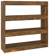 Regał w kolorze do salonu przydymionego dębu B4-P06