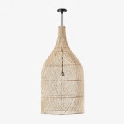 Lampa Sufitowa Wisząca Do Użytku Zewnętrznego Embid Czarna & Ø45 Cm - ↑90 Cm Embid - Sklum