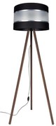 Lampa stojąca CORAL 1xE27/60W/230V brąz/czarny/chrom