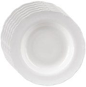 Orion Zestaw porcelanowych talerzy głębokich Mona,6 szt., 23 cm