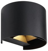 Globo 34168RB - LED Kinkiet zewnętrzny VERONIKA 2xLED/3W/230V IP44 czarny