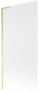 Mexen Next L parawan nawannowy 1-skrzydłowy 90 x 150 cm, szron, złoty szczotkowany - 895-090-000-03-30-55