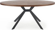 Stół LOCARNO 170x90 orzech/czarny
