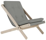 Fotel składany Karup Design Boogie Raw/Gris