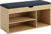 Szafka na buty z siedziskiem PORTA, 103 x 30 x 46 cm