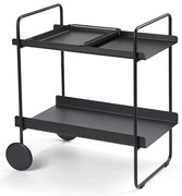 Metalowy barek na kółkach 40.5x61 cm A-Cocktail – Zone
