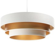 Lampa wisząca TRIO MIX biała/złota BPS KONCEPT