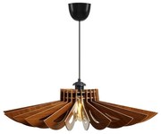 Żyrandol na lince 1xE27/60W/230V brązowy śr. 68 cm