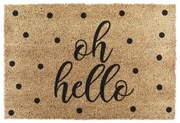 Wycieraczka z włókna kokosowego 40x60 cm Oh Hello – Artsy Doormats