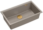 Zlewozmywak granitowy Logan 110 Beż