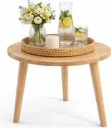 Skandynawski Stolik Kawowy Dąb Craft Złoty Z3-W55