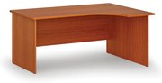 Narożne biurko PRIMO WOOD, 160x120 cm, prawe, czereśnia